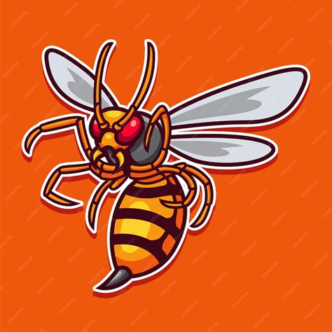 Hornet logo | Premium Vector