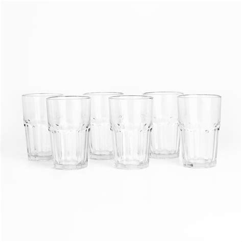 Buy Luana Set of 6 Water Glasses - 300ml from Home Centre at just INR 299.0