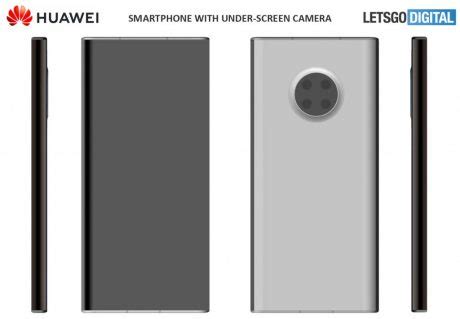 Huawei brevetta nuovi design tutto schermo con fotocamera sotto al ...