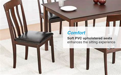 Nilkamal Magnito Solid Rubber Wood Dining Set| 1 Year Warranty (6 ...