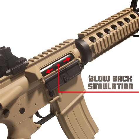 EMERBU Modified Electric Gel Ball Blaster M4A1 - Metal V2 India | Ubuy