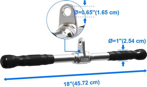 Buy POWER GUIDANCE LAT Pull Down Attachment Tricep Rope Pull Down ...