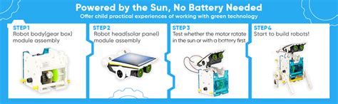 Buy EYESIGN STEM 13-in-1 Solar Educational Robot Kit Toys - Powered by ...