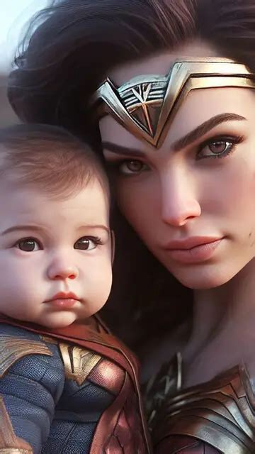 Superheroes With Spouses, Children in Picture-Perfect Harmony