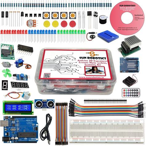SunRobotics Adruino Uno Compatible Home Seeking Learning Kit Including ...