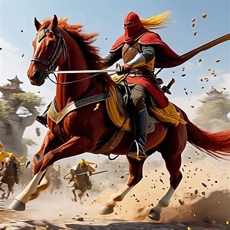 a red stallion with hooves hitting stone shooting sparks as he runs ...