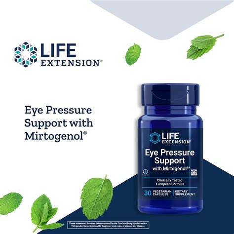 Buy Life Extension Eye Pressure Support Supplement with Mirtogenol ...