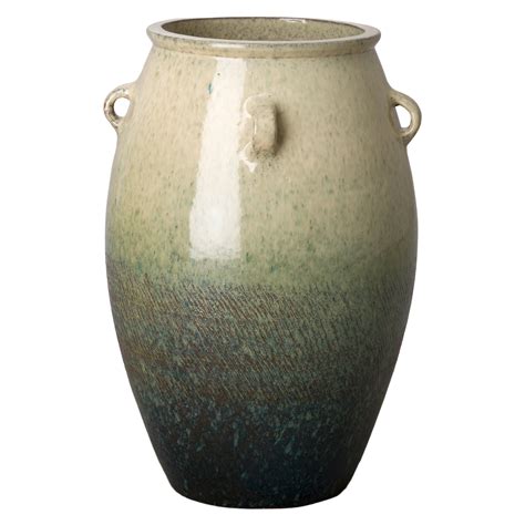 Teal Floor Vase