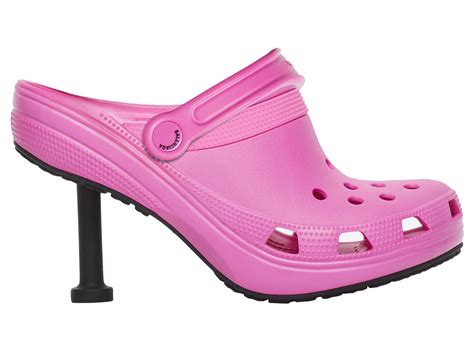 Women's Balenciaga x Crocs Madame 80MM Sneakers in Pink | High heel ...