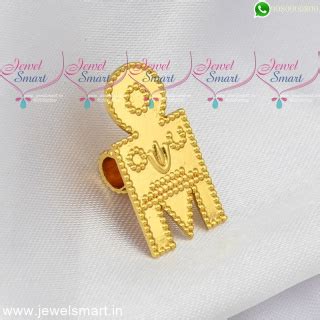South Indian Thali Mangalyam Accessories Nanal Beads Gundu Gold Plated ...