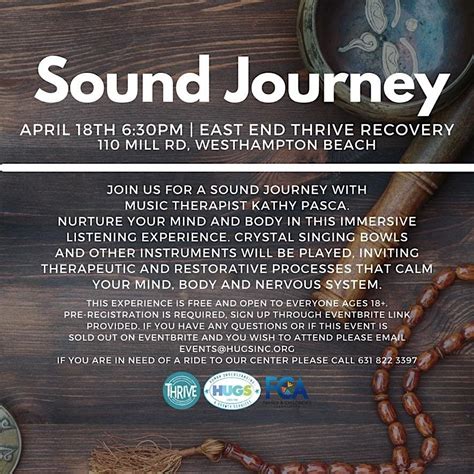 Sound Journey with Kathy Pasca, 110 Mill Rd, Westhampton Beach, 18 ...