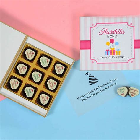 1st Birthday Return Gifts – CHOCOCRAFT