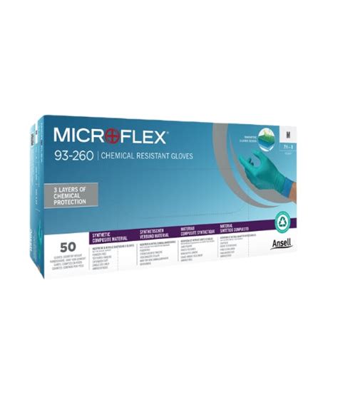 Chemical Resistant Disposable Gloves|Ansell 93-260 – Kewalson