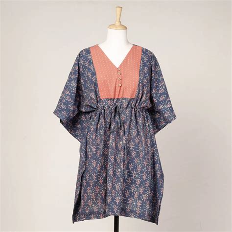 Akola Block Printed Kaftans - Buy Akola Hand Block Printed Kaftans ...