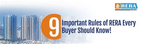 9 Important rules of RERA | Rera News