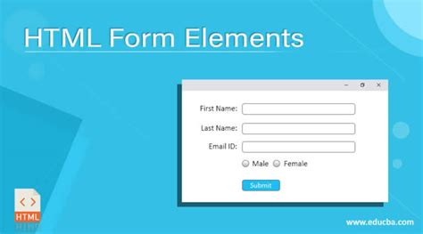 Image result for HTML Form Basic Structure