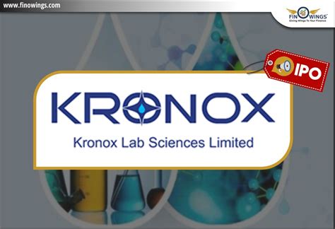 Kronox Lab Sciences Ltd IPO: Review, Valuation, Date & GMP