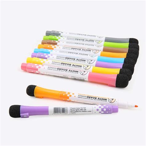 Buy Aland Magnetic Whiteboard Pen Writing Drawing Erasable Board Marker ...