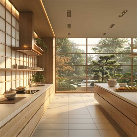 Explore Japanese Minimalist Nice Kitchen Designs for Streamlined ...