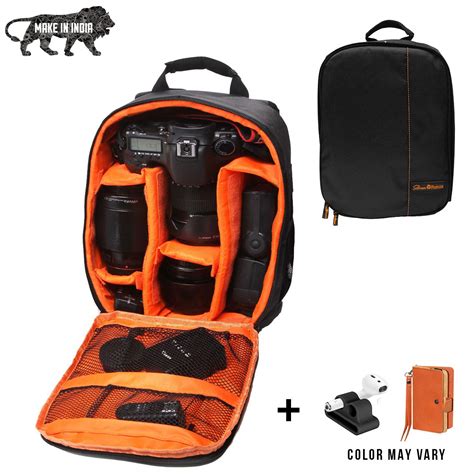 Buy Brain Freezer DSLR/SLR Camera Lens Shoulder Backpack Case For Canon ...