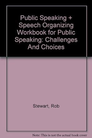 Buy Public Speaking + Speech Organizing Workbook for Public Speaking ...