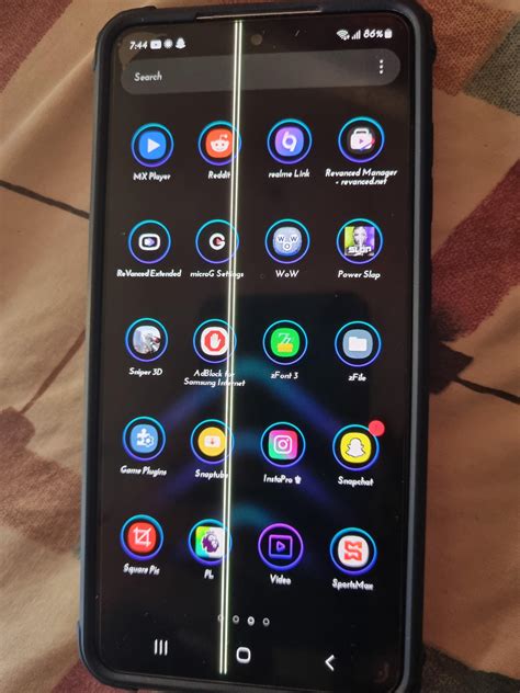 White Line in screen : r/GalaxyS21FE