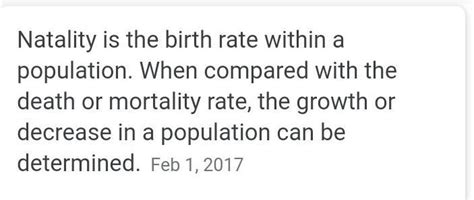 \textless \ br /\ \textgreater \ HELP ME Q. What is natality ? - Brainly.in