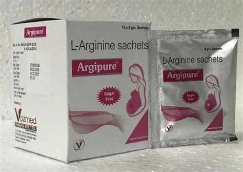 Pharmaceutical Sachet - L Arginine Granules Sachets Wholesale Trader ...