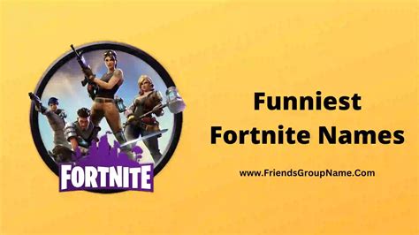 Funniest Fortnite Names【2024】Best & Funny Fortnite Names List Ideas