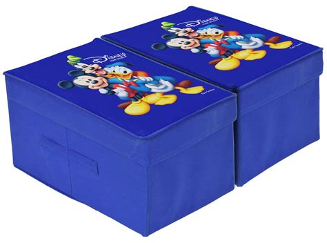 Kuber Industries Disney Tram Mickey Print Non Woven 2 Pieces Fabric ...
