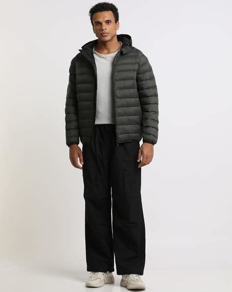Regular Fit Hooded Puffer Jacket - Price History