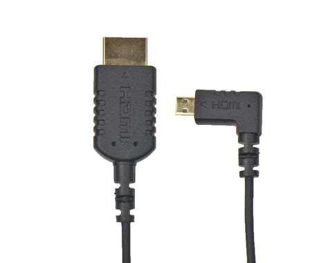 CMR 15 Inch UltraFlex Micro Right Angle HDMI Male to Standard HDMI Male ...