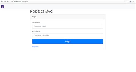 Image result for Sign Up Form Node.js MVC