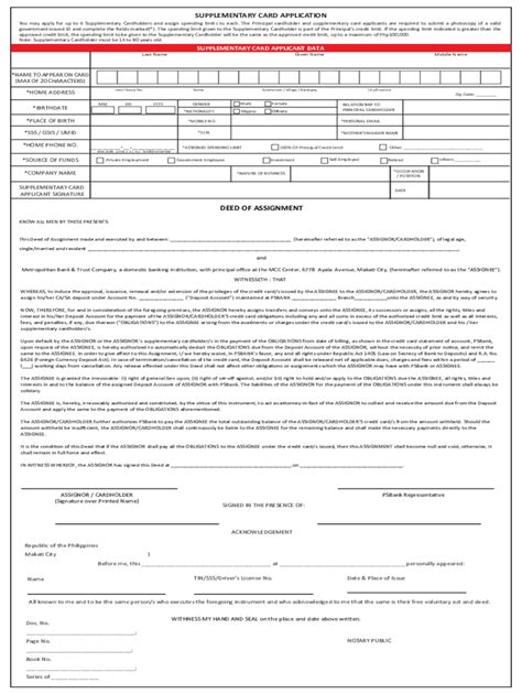 Fillable Online PSBank One-Pager Application Form (MB LOGO) 2023 Fax ...