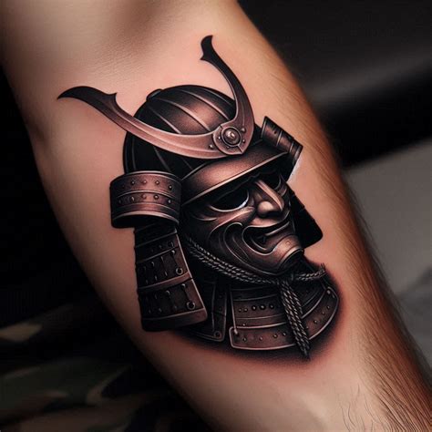 Samurai Armor Chest Tattoo