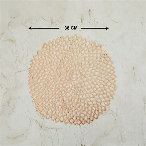 Buy Cinder Dahlia PVC Cut-Work Placemat from Home Centre at just INR 299.0