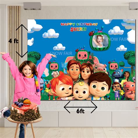 Happy-Birthday-Backdrop-Banner-Cocomeleon-theme-decoration-happy ...