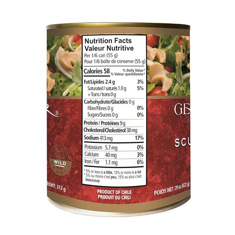 Buy Canned Scungilli by GEOMAR – 28 Ounce Can Sliced Conch Meat ...