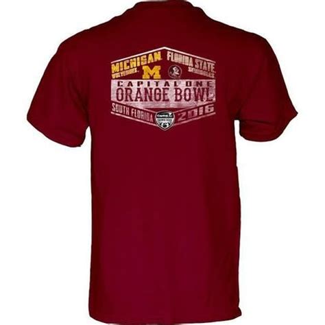 NCAA Florida State Seminoles vs Michigan Wolverines Orange Bowl Game ...