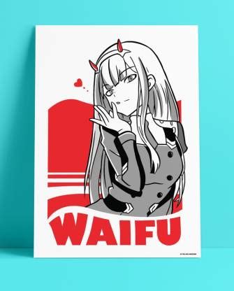 YAA - Waifu : Zero Two New Premium Design Anime Series Poster 01 (12 ...