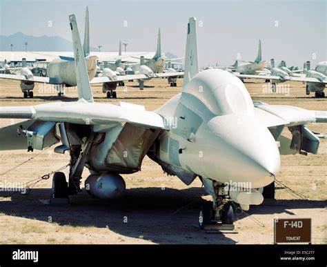 F14D Tomcat in the Boneyard Davis-Monthan Air Force base Tucson Arizona ...