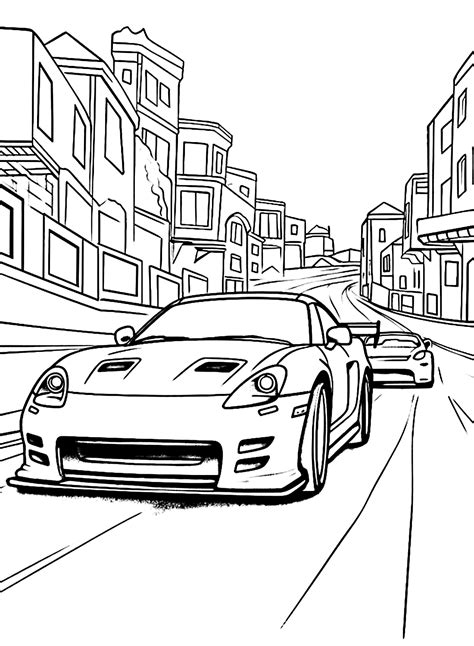 Racing Car Coloring Pages at vanlegendblog Blog