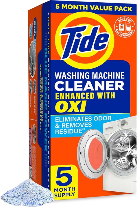 Tide Washing Machine Cleaner Instructions 的图像结果