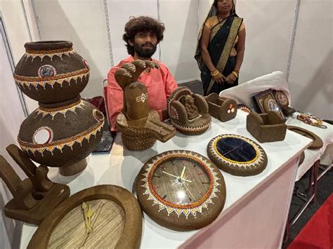 Cow dung mobile stands reach Noida trade fair Deaf and mute children ...