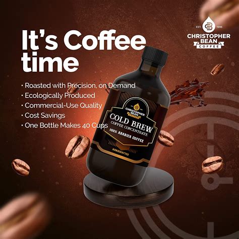 Colombian Decaffeinated Cold Brew, Iced Coffee, Hot Coffee Christopher ...