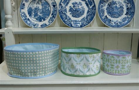 Image result for Round Fabric Baskets Tutorial