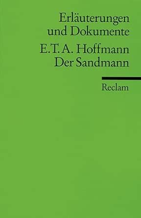 Buy Der Sandmann Book Online at Low Prices in India | Der Sandmann ...