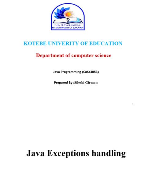 Image result for Java Exceptions Language