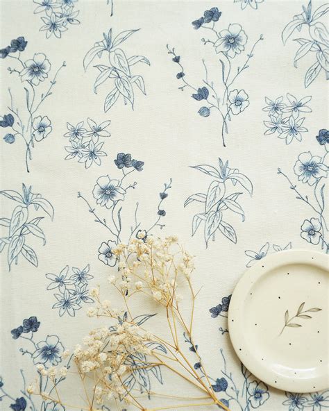 Wildflower Fabric – minimal indian