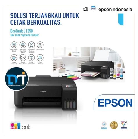 Promo Epson EcoTank L1250 - A4 WiFi Ink Tank Printer Cicil 0% 3x ...